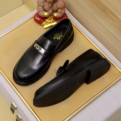Hermes Leather Shoes For Men #1330758 $85.00 USD, Wholesale Replica Hermes Leather Shoes