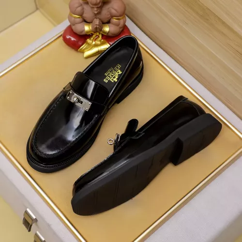 Hermes Leather Shoes For Men #1330759 $85.00 USD, Wholesale Replica Hermes Leather Shoes