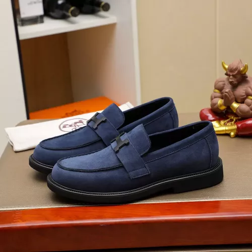 Hermes Leather Shoes For Men #1330760 $85.00 USD, Wholesale Replica Hermes Leather Shoes