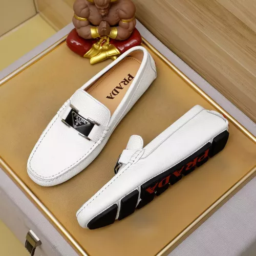 Prada Leather Shoes For Men #1330815 $76.00 USD, Wholesale Replica Prada Leather Shoes