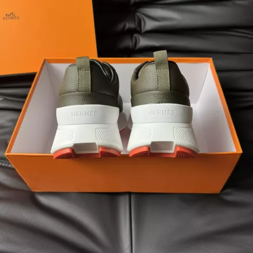 Replica Hermes Casual Shoes For Men #1330860 $80.00 USD for Wholesale