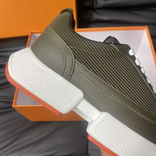 Replica Hermes Casual Shoes For Men #1330871 $80.00 USD for Wholesale