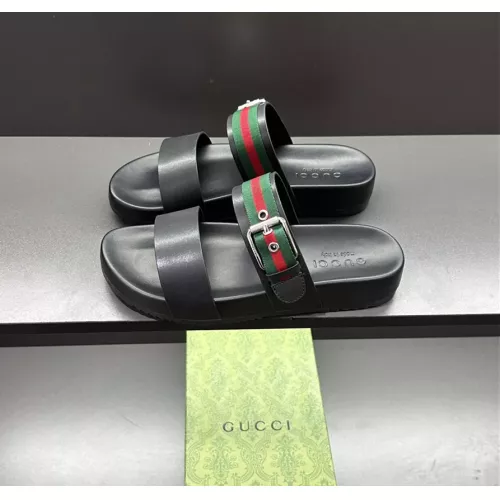 Gucci Slippers For Men #1330905 $56.00 USD, Wholesale Replica Gucci Slippers