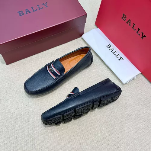 Replica Bally Leather Shoes For Men #1330951 $105.00 USD for Wholesale