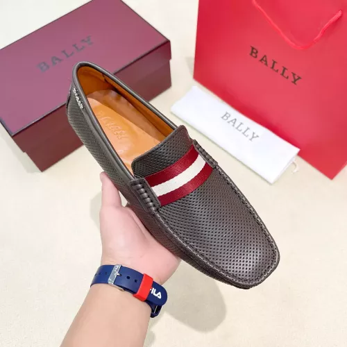 Replica Bally Leather Shoes For Men #1330955 $105.00 USD for Wholesale