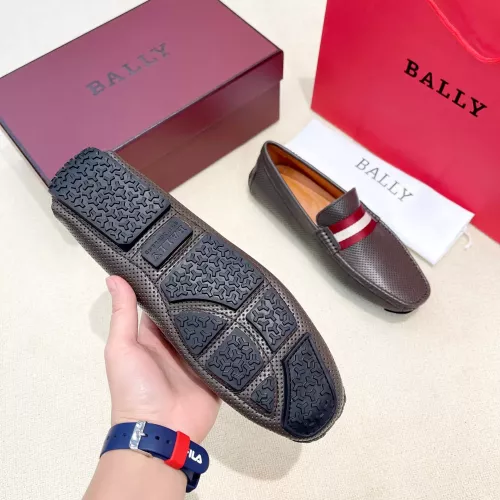 Replica Bally Leather Shoes For Men #1330955 $105.00 USD for Wholesale