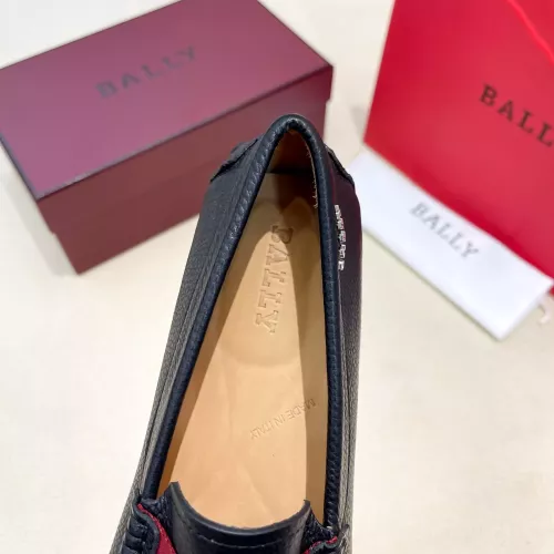 Replica Bally Leather Shoes For Men #1330957 $105.00 USD for Wholesale