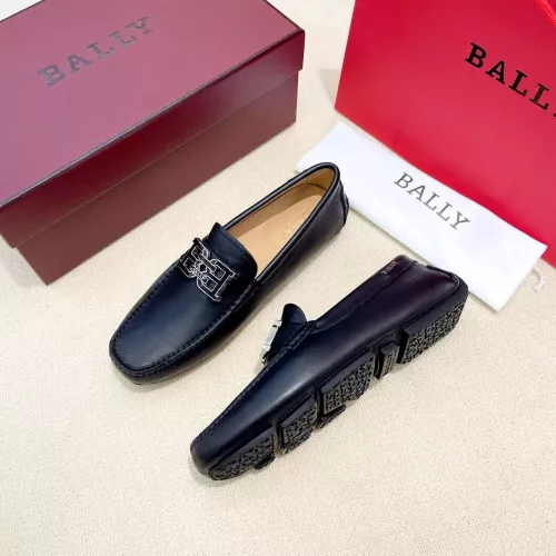 Replica Bally Leather Shoes For Men #1330960 $105.00 USD for Wholesale