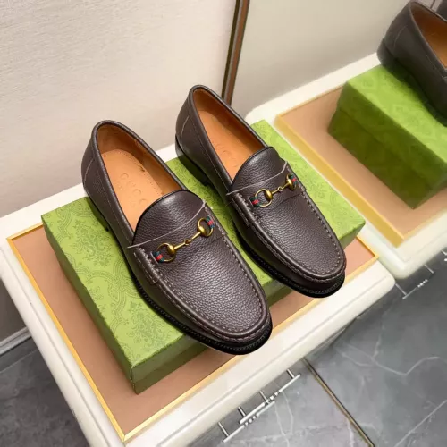 Replica Gucci Oxfords Shoes For Men #1330974 $88.00 USD for Wholesale