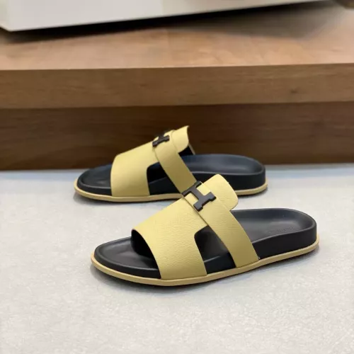 Hermes Slippers For Men #1331076 $82.00 USD, Wholesale Replica Hermes Slippers