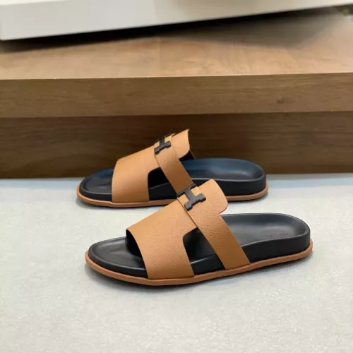 Hermes Slippers For Men #1331077 $82.00 USD, Wholesale Replica Hermes Slippers