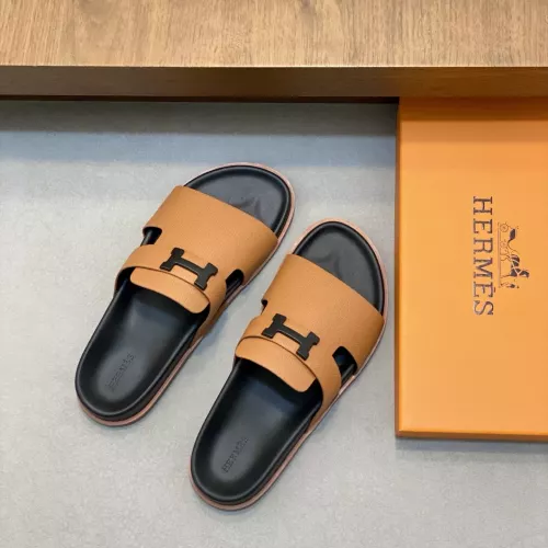 Replica Hermes Slippers For Men #1331077 $82.00 USD for Wholesale