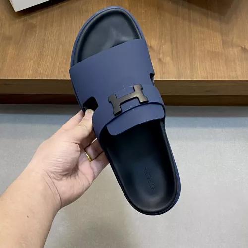 Replica Hermes Slippers For Men #1331097 $82.00 USD for Wholesale