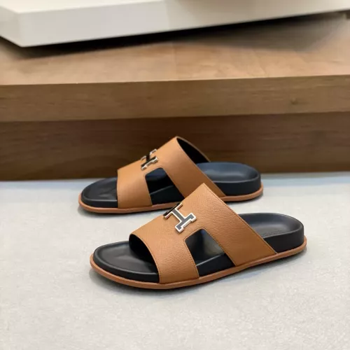 Hermes Slippers For Men #1331115 $82.00 USD, Wholesale Replica Hermes Slippers