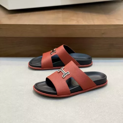 Hermes Slippers For Men #1331116 $82.00 USD, Wholesale Replica Hermes Slippers