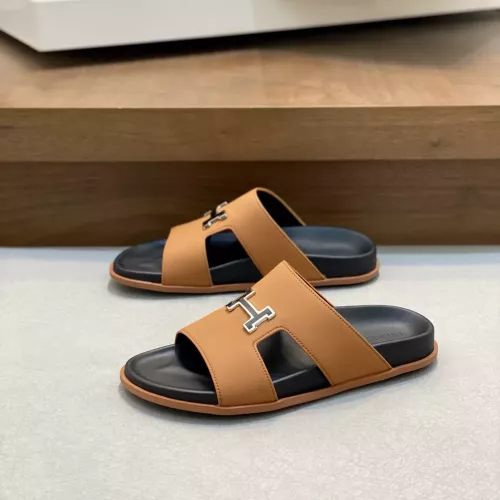 Hermes Slippers For Men #1331122 $82.00 USD, Wholesale Replica Hermes Slippers