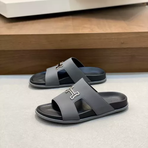 Hermes Slippers For Men #1331124 $82.00 USD, Wholesale Replica Hermes Slippers