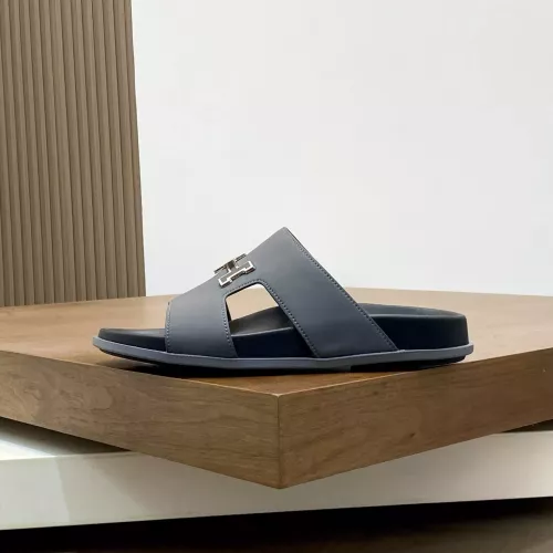 Replica Hermes Slippers For Men #1331124 $82.00 USD for Wholesale