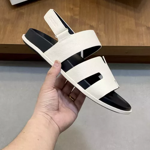 Replica Hermes Sandal For Men #1331130 $85.00 USD for Wholesale