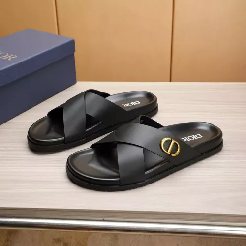 Christian Dior Slippers For Men #1331145 $68.00 USD, Wholesale Replica Christian Dior Slippers