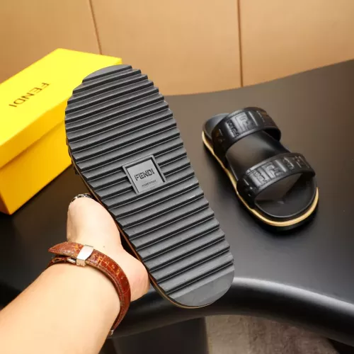 Replica Fendi Slippers For Men #1331170 $68.00 USD for Wholesale
