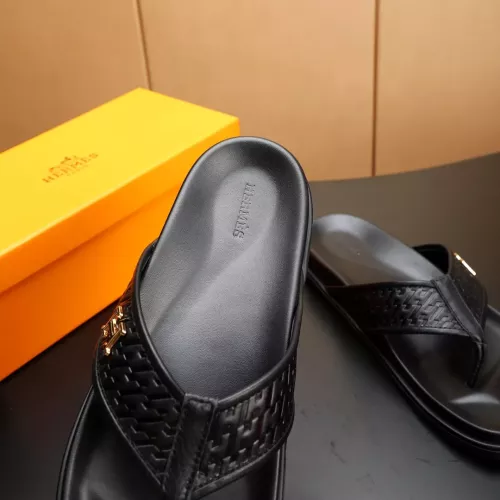 Replica Hermes Slippers For Men #1331174 $68.00 USD for Wholesale