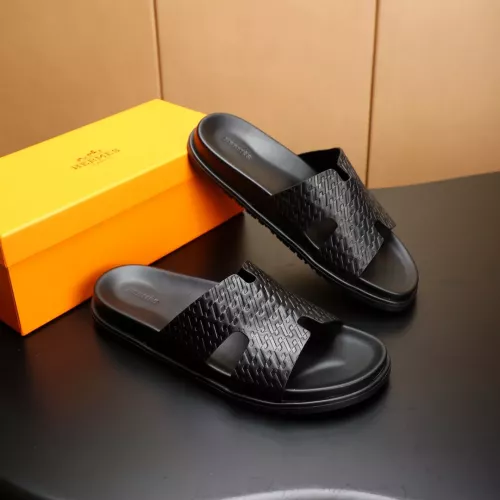 Replica Hermes Slippers For Men #1331180 $68.00 USD for Wholesale