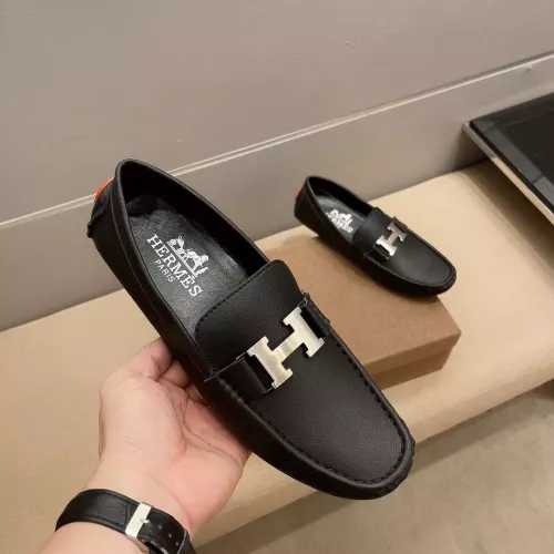 Hermes Leather Shoes For Men #1331219 $76.00 USD, Wholesale Replica Hermes Leather Shoes