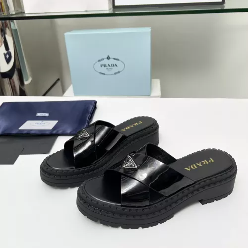 Prada Slippers For Women #1331357 $82.00 USD, Wholesale Replica Prada Slippers