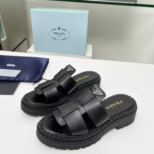 Prada Slippers For Women #1331364 $82.00 USD, Wholesale Replica Prada Slippers