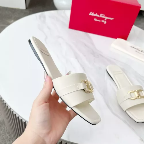 Replica Salvatore Ferragamo Slippers For Women #1331366 $82.00 USD for Wholesale