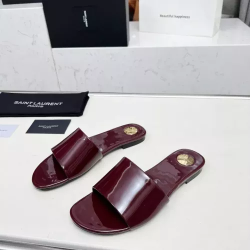 Yves Saint Laurent YSL Slippers For Women #1331372 $85.00 USD, Wholesale Replica Yves Saint Laurent YSL Slippers