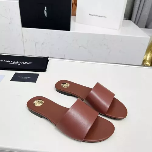 Yves Saint Laurent YSL Slippers For Women #1331380 $85.00 USD, Wholesale Replica Yves Saint Laurent YSL Slippers