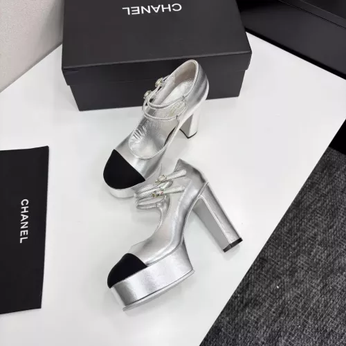 Replica Chanel High-Heeled Shoes For Women #1331439 $125.00 USD for Wholesale
