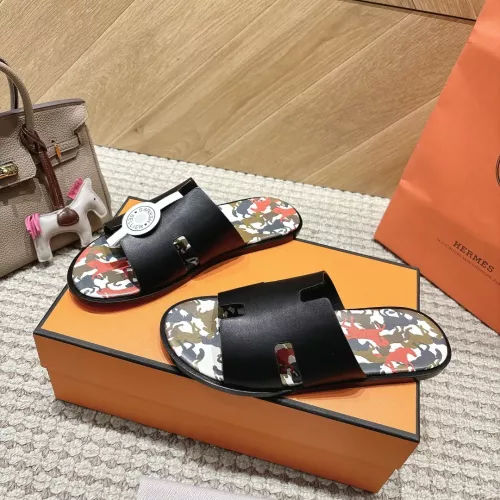 Replica Hermes Slippers For Men #1331450 $100.00 USD for Wholesale