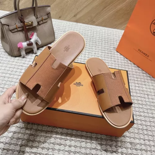 Replica Hermes Slippers For Men #1331458 $102.00 USD for Wholesale