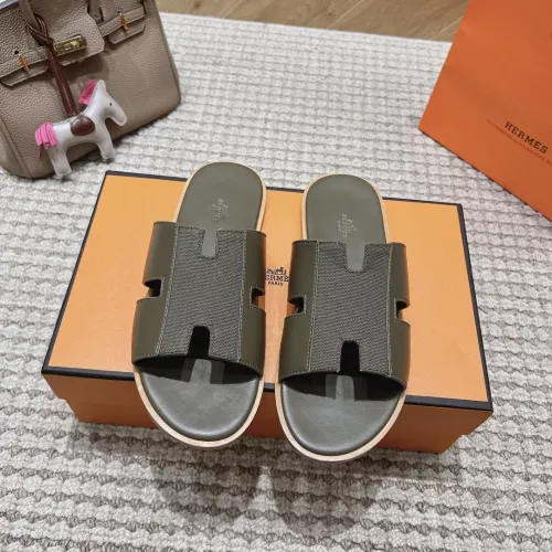 Hermes Slippers For Men #1331459 $102.00 USD, Wholesale Replica Hermes Slippers