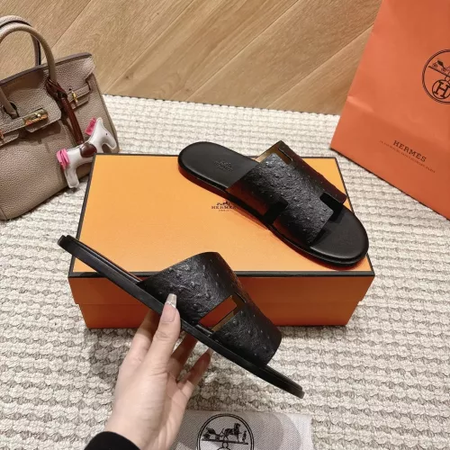 Replica Hermes Slippers For Men #1331472 $100.00 USD for Wholesale