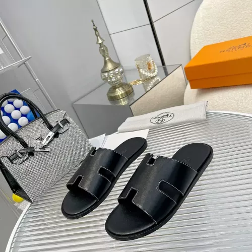 Replica Hermes Slippers For Men #1331480 $100.00 USD for Wholesale