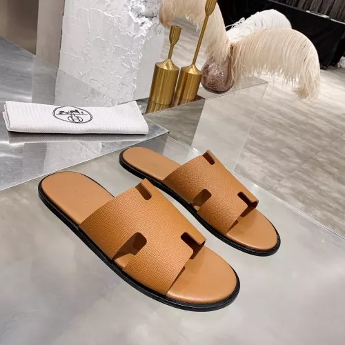 Replica Hermes Slippers For Men #1331487 $100.00 USD for Wholesale