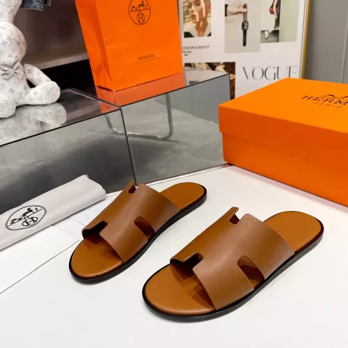 Hermes Slippers For Men #1331489 $100.00 USD, Wholesale Replica Hermes Slippers
