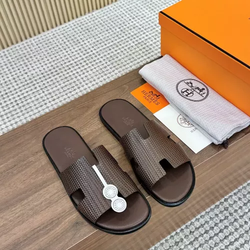 Hermes Slippers For Men #1331492 $98.00 USD, Wholesale Replica Hermes Slippers