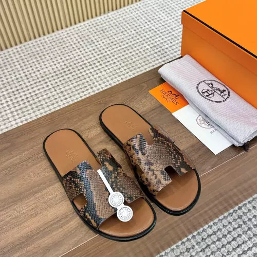 Hermes Slippers For Men #1331496 $98.00 USD, Wholesale Replica Hermes Slippers