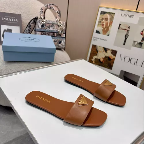 Replica Prada Slippers For Women #1331636 $80.00 USD for Wholesale