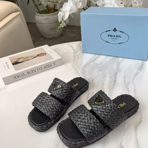 Prada Slippers For Women #1331673 $82.00 USD, Wholesale Replica Prada Slippers