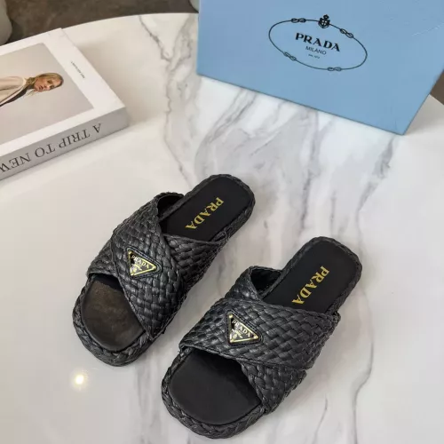 Prada Slippers For Women #1331675 $82.00 USD, Wholesale Replica Prada Slippers