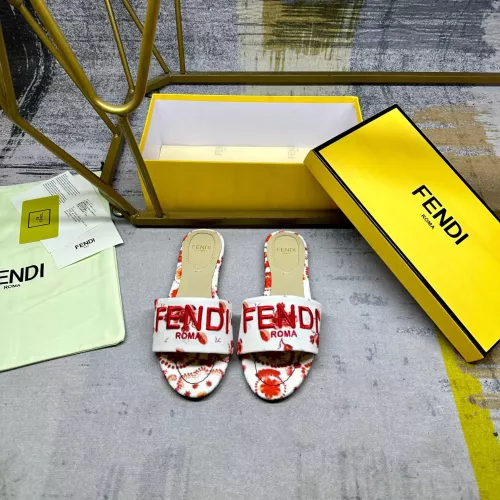 Fendi Slippers For Women #1331715 $82.00 USD, Wholesale Replica Fendi Slippers