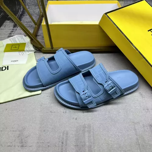 Fendi Slippers For Men #1331729 $80.00 USD, Wholesale Replica Fendi Slippers