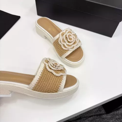 Replica Chanel Slippers For Women #1331919 $98.00 USD for Wholesale