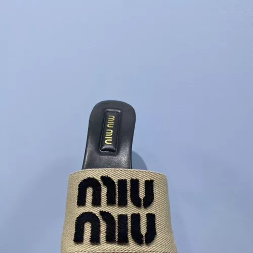 Replica MIU MIU Slippers For Women #1331976 $85.00 USD for Wholesale
